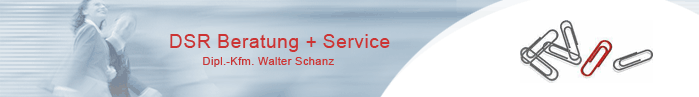 Beratung, Seminare und Excel-Anwendungen von Walter Schanz, Reutlingen